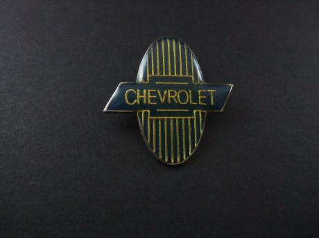 Chevrolet-logo blauw gestreept